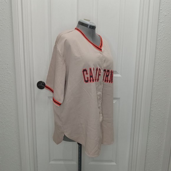 Shein California Button Down Shirt ( NWOT) - Picture 10 of 14